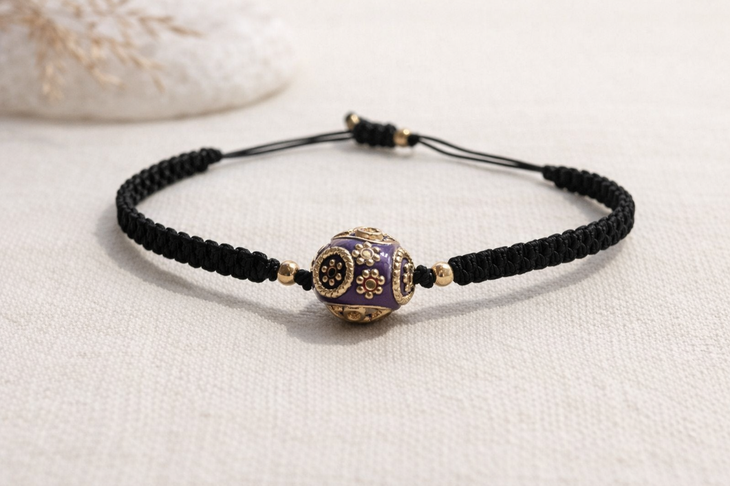 Pulsera Mandala violeta