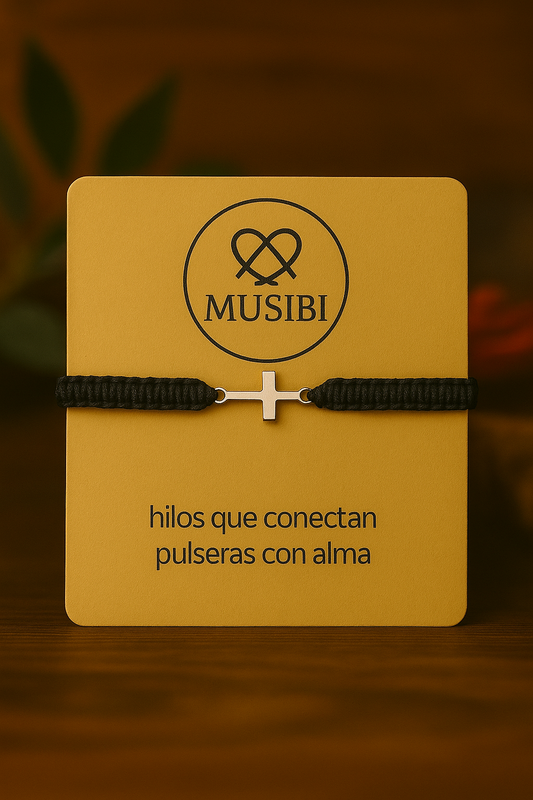 Pulsera Cruz Metal