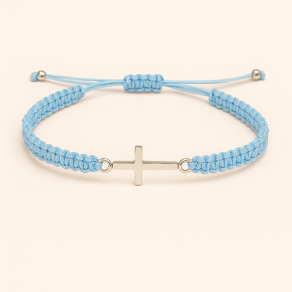 Pulsera Cruz Metal