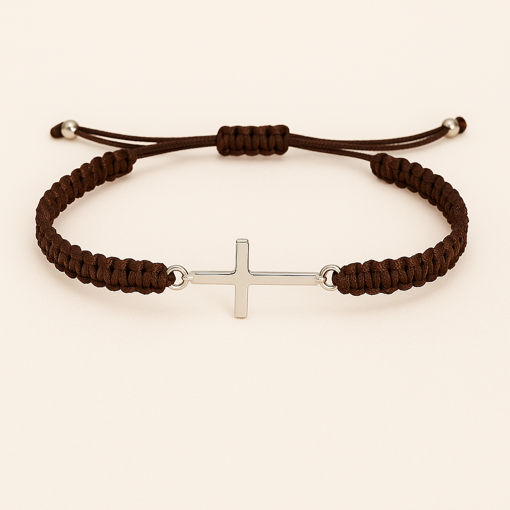 Pulsera Cruz Metal