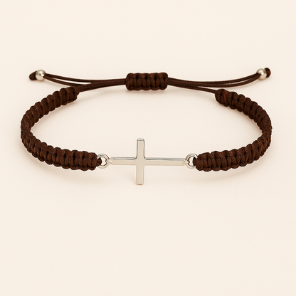 Pulsera Cruz Metal
