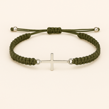Pulsera Cruz Metal