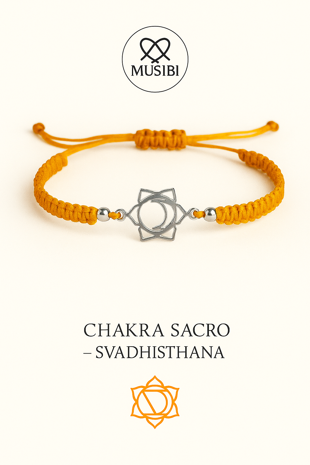 Pulsera Chakra Svadhisthana
